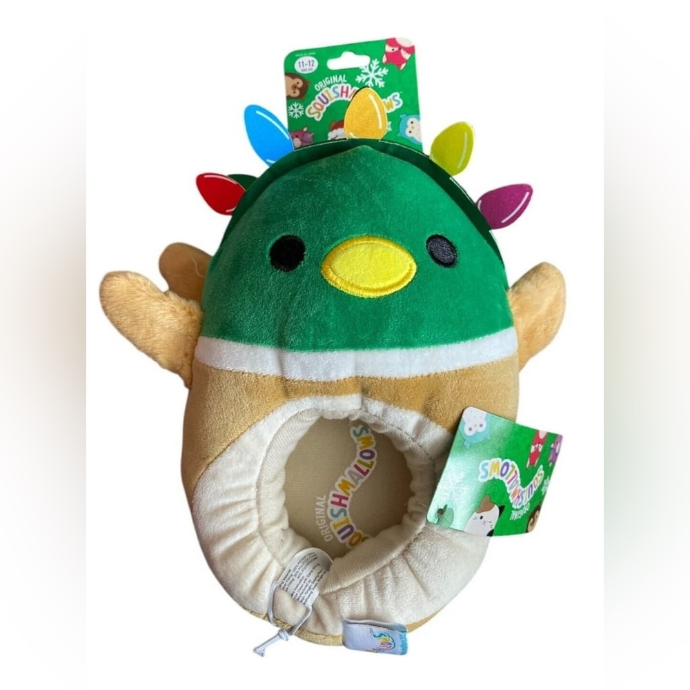 Colorful Squishmallows Plush Kids slippers